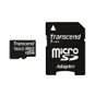  Transcend Micro SDHC Class 4 16 GB + SD Adapter  - Speicherkarte