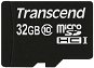 Transcend MicroSDHC 32 GB Class 10 - Pamäťová karta