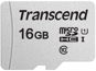 Speicherkarte Transcend microSDHC 300S 16 GB + SD Adapter - Paměťová karta