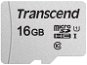 Transcend microSDHC 16GB SDC300S + SD adaptér - Paměťová karta
