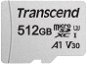 Transcend microSDXC 300S 512 GB + SD Adapter - Speicherkarte