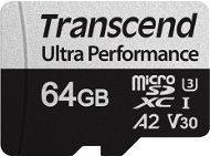 Transcend microSDXC 64GB 340S + SD-Adapter - Speicherkarte