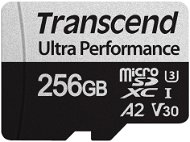 Transcend microSDXC 256GB 340S + SD-Adapter - Speicherkarte