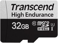 Transcend microSDHC 32GB 350V + SD adaptér - Paměťová karta