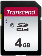 Memóriakártya Transcend SDHC 300S 4 GB - Paměťová karta