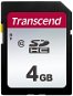 Transcend SDHC 300S 4 GB - Pamäťová karta