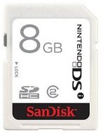 SanDisk SDHC 8GB Nintendo DSi - Paměťová karta