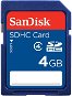 SanDisk SDHC 4GB Class 4 - Speicherkarte