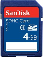 SanDisk SDHC 4GB Class 4 - Pamäťová karta