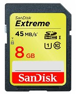 SanDisk SDHC 8GB Extreme Class 10 HD Video - Pamäťová karta