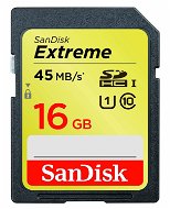 SanDisk Extreme SDHC Class 10 16 GB HD Video - Speicherkarte