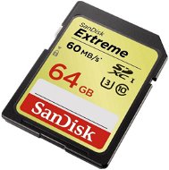 SanDisk SDXC 64GB Extreme Class 10 UHS-I (U3) - Pamäťová karta
