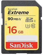 SanDisk SDHC 16 GB Extreme Class 10 UHS-I (U3) - Pamäťová karta