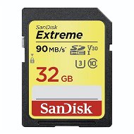 SanDisk SDHC 32GB Extreme Class 10 UHS-I (U3) - Memóriakártya