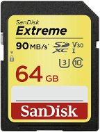 SanDisk SDXC 64GB Extreme Class 10 UHS-I (U3) - Memory Card