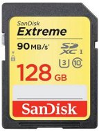SanDisk SDXC 128GB Extreme Class 10 UHS-I (U3) - Memóriakártya