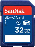 SanDisk SDHC 32GB Class 4 - Memory Card