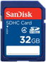 SanDisk SDHC 32 GB Class 4 - Speicherkarte