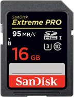 SanDisk Extreme SDHC 16 GB a 95 Class 10 UHS-I (U3) - Memóriakártya