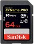 SanDisk Extreme SDXC 64 GB a 95 Class 10 UHS-I (U3) - Memóriakártya