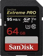 SanDisk SDXC 64GB Extreme PRO Class 10 UHS-I (U3) - Memóriakártya