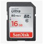SanDisk SDHC 16GB Ultra Lite - Paměťová karta