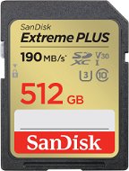 SanDisk SDXC Extreme PLUS 512 GB - Memóriakártya