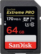 SanDisk SDXC 64 GB Extreme Pro UHS-I (V30) U3 - Pamäťová karta