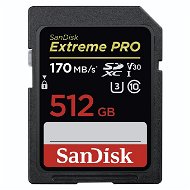 SanDisk SDXC 512 GB Extreme Pro UHS-I (V30) U3 - Speicherkarte