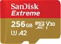 Memory Card SanDisk microSDXC 256GB Extreme + Rescue PRO Deluxe + SD adapter - Paměťová karta