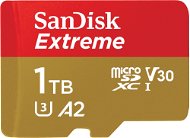 Speicherkarte SanDisk microSDXC 1TB Extreme + Rescue PRO Deluxe + SD-Adapter - Paměťová karta