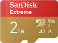 SANDISK microSDXC 2TB Extreme + Rescue PRO Deluxe + SD adaptér