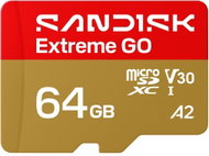 SANDISK microSDXC 64GB Extreme Go - Memory Card