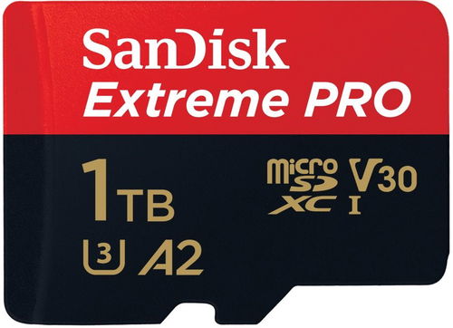 SanDisk microSDXC 1TB Extreme PRO + Rescue PRO Deluxe + SD adaptér - Pamäťová karta - Hlavný obrázok