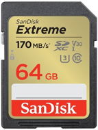 Memory Card SanDisk SDXC 64GB Extreme + Rescue PRO Deluxe - Paměťová karta