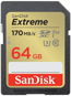 Memóriakártya SanDisk SDXC 64 GB Extreme + Rescue PRO Deluxe - Paměťová karta