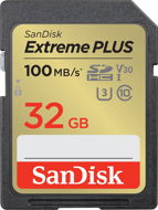 Memóriakártya SanDisk SDHC 32 GB Extreme PLUS + Rescue PRO Deluxe - Paměťová karta