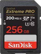 Memóriakártya SanDisk SDXC 256 GB Extreme PRO + Rescue PRO Deluxe - Paměťová karta