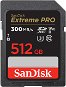 SanDisk SDXC 512GB Extreme PRO UHS-II - Memóriakártya