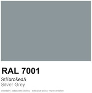Dulux Trade Vinyl Matt 2.5L RAL 7001 silver grey - Wall Paint