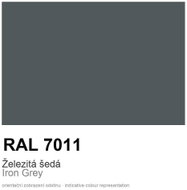 Dulux Trade Vinyl Matt 5L RAL 7011 Iron grey - Wall Paint