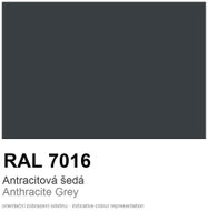 Dulux Trade Vinyl Matt 1L RAL 7016 Anthracite grey - Wall Paint