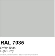 Dulux Trade Vinyl Matt 2.5L RAL 7035 light grey - Wall Paint
