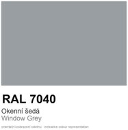 Dulux Trade Vinyl Matt 5L RAL 7040 Window grey - Wall Paint