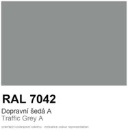 Dulux Trade Vinyl Matt 1L RAL 7042 Traffic grey A - Wall Paint