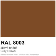 Dulux Trade Vinyl Matt 5L RAL 8003 Clay brown - Wall Paint