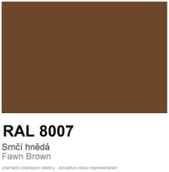 Dulux Trade Vinyl Matt 1L RAL 8007 Fawn brown - Wall Paint