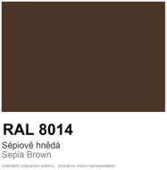 Dulux Trade Vinyl Matt 1L RAL 8014 Sepia brown - Wall Paint