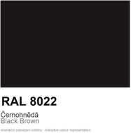 Dulux Trade Vinyl Matt 1L RAL 8022 Black brown - Wall Paint