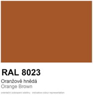 Dulux Trade Vinyl Matt 1L RAL 8023 orange brown - Wall Paint